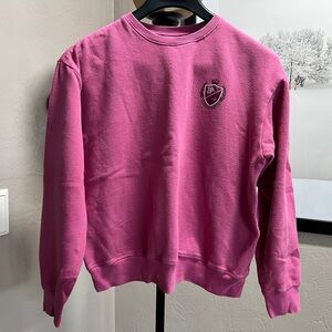 PINK Victoria’s Secret Pink Crest Logo Crewneck Sweatshirt M